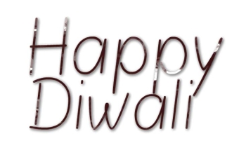 Happy Diwali Text Or Typography Design 3