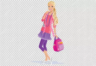 popular fashion doll dressed in a stylish outfit