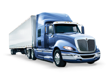 Blue Heavy Duty Truck PNG Background
