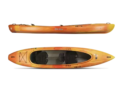 One boat tow side view