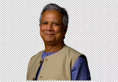 PNG Prof. Dr. Muhammad Yunus happy face