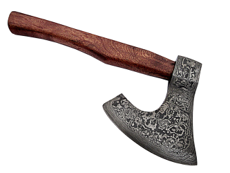 Hand-forged axe
