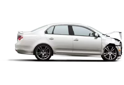 Car front side crash png