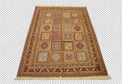 Hand woven antique Turkish carpet
