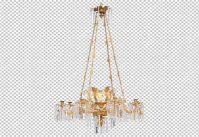 Lamp icon on Isolated and transparent background