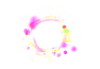 Pink Color effect circle