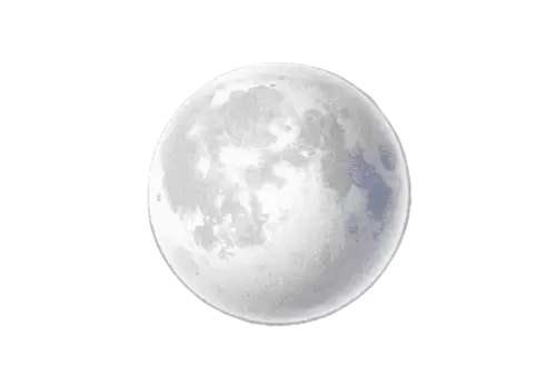 Beautiful photorealistic moon