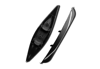 Black smart boat