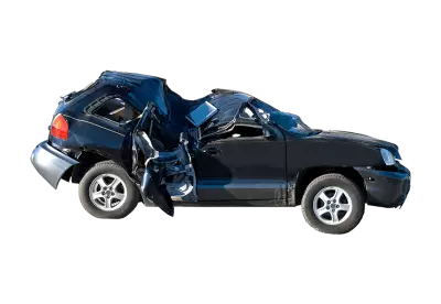 Dangerous driving car accident crashed automobile