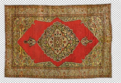 One beautiful carpet isolated on background png