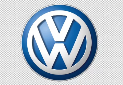 Volkswagen Car Logo transparent background 