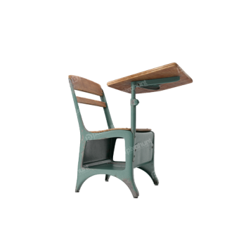 vintage school desk and chair