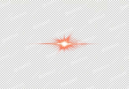 Ray effect | Realistic digital lens flare light effect