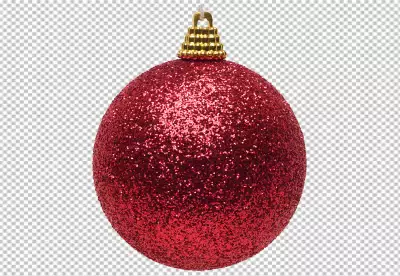RED christmas tree decoration