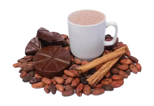 Cup of delicious coffee