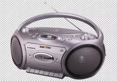 Silver Sinotec PC-9203DVD stereo system is a portable system