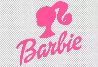 Barbie illustration Logo