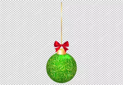 Ornaments christmas transparent background