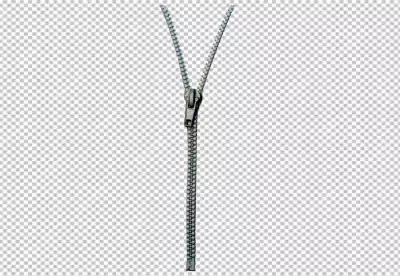 Zipper is open also the teeth are exposed and is a YKK brand zipper