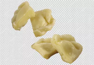 ront view yummy meat dumplings with fresh tomatoes and greens on png