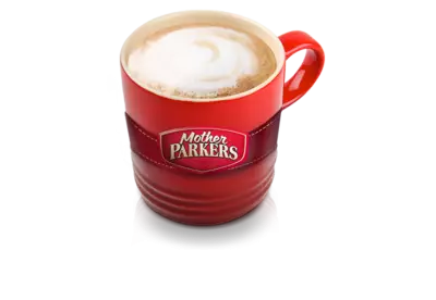 Realistic coffee cup Espresso 3D mockup white mug on plate side view hot Transparent Background