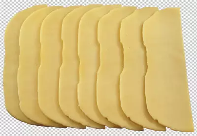 cheese Cheese block isolated on PNG background cutout