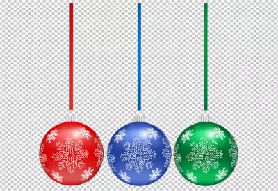 A picture of a christmas tree with a colorful shiny and colorful ornaments PNG BG
