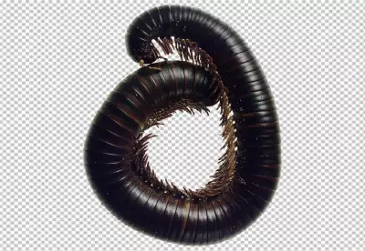 Close-up of insect on transparent  background PNG