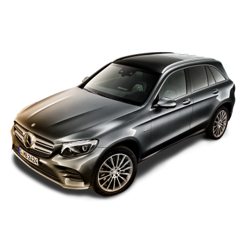 Mercedes Benz GLC Gray Car