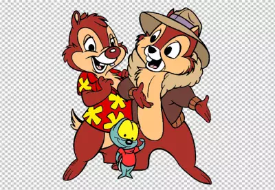 3 cartoon talk each and other 