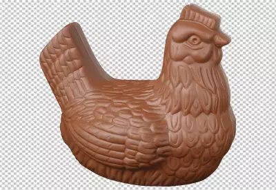 Chocolate tile pieces covered in chocolate powder png