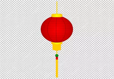 Asian lantern icons set cartoon vector Chinese festival paper lantern Holiday chinese element transparent background  PNG