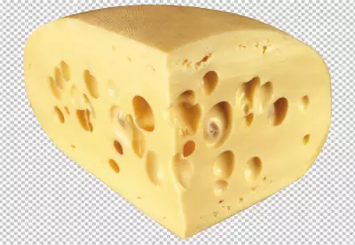 A piece of cheese PNG