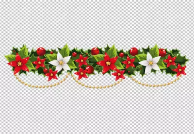 Christmas border design PNG
