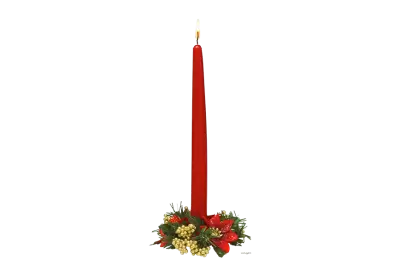 Watercolor advent wreath PNG