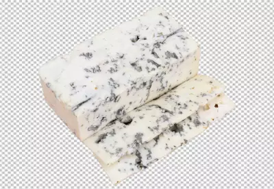 Monterey Jack isolated PNG
