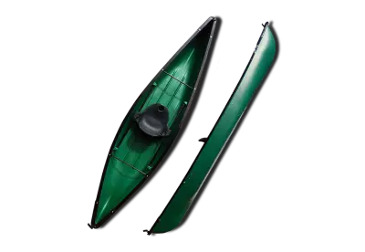 Smart tow side green color boat