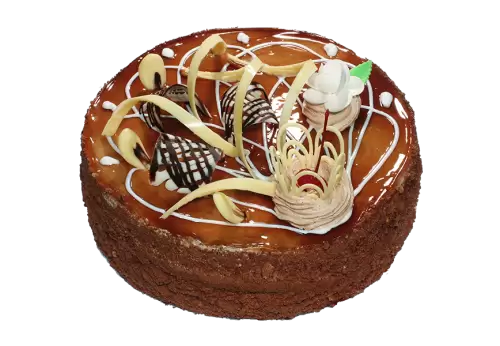 Delicious cake transparen background 