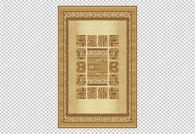 Hand drawn Rug cartoon vector illustration clipart png background