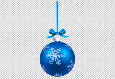 New Year festival ornament balls for decoration on clean png background  glass ball elements for Christmas