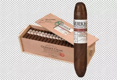 Cigarette on transparent background