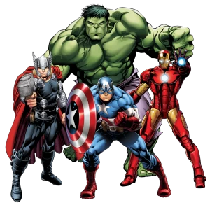 Hulk captain America iron man Thor