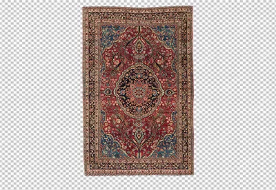 Traditional carpet isolated on transparent background png |