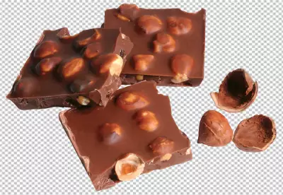 Chocolate with nuts 