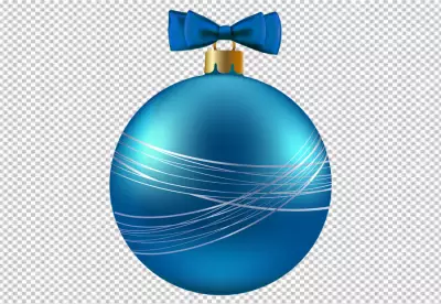ornament balls for decoration on clean png background luxury glass ball elements for Christmas