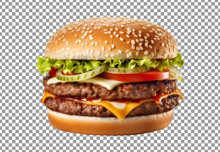 PNG Cheese Burger Free Download