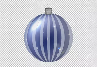  balls for decoration on clean png background luxury glass ball elements for Christmas