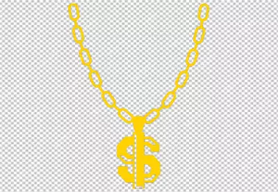 Thug Life Chain Dollar Sign
