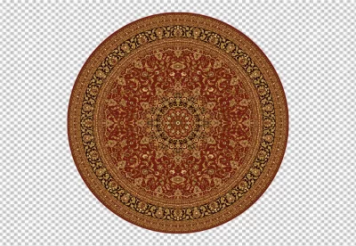 Traditional carpet isolated on transparent background png