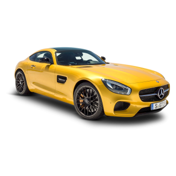 Yellow Mercedes AMG GT Solarbeam Car